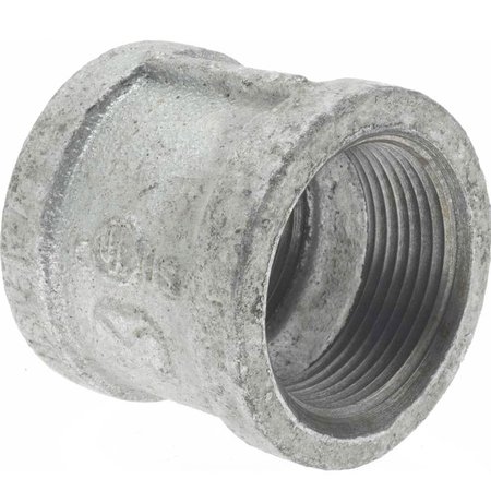 AMERICAN IMAGINATIONS 2 in. x 2 in. Galvanized Coupling AI-35748